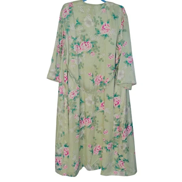 NWT Oscar de la Renta Silky Mint Green FloralNightgown & Robe Lingerie Set is available for purchase on au PAY Market - Imported Goods Online Store Co.Ltd. | au PAY Market - NWT Oscar de la Renta Silky Mint Green FloralNightgown & Robe Lingerie Set is available for purchase on au PAY Market - Imported Goods Online Store Co.Ltd. | au PAY Market -